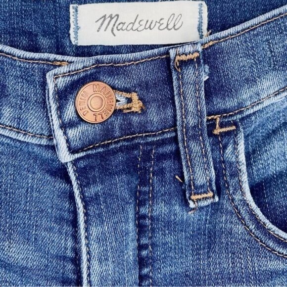 Madewell 11" High-Rise Roadtripper Jeans in Bosner Wash size 24 - Picture 9 of 12